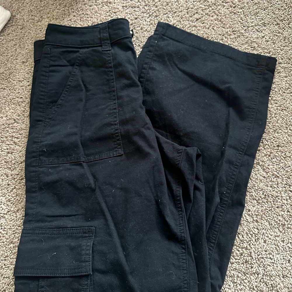 Black Cargo Pants